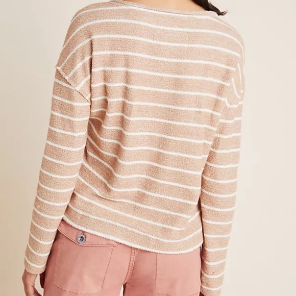 Anthropologie Devin textured sweatshirt - Picture 3 of 7